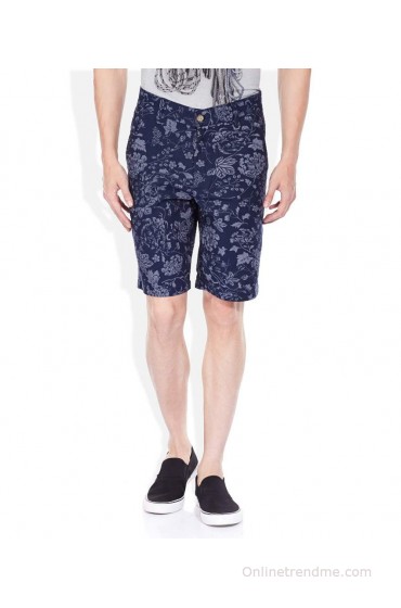 Sisley Navy Shorts